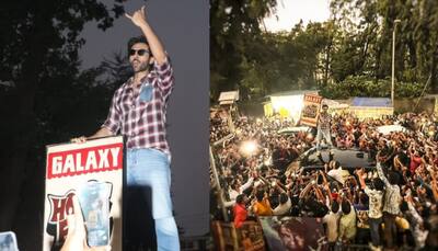 Kartik Aaryan And Bhushan Kumar Celebrate Bhool Bhulaiyaa 3's Success At Gaiety Galaxy