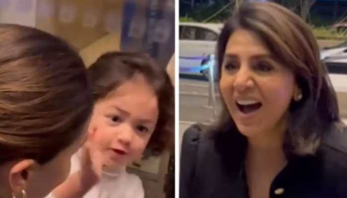 Neetu Kapoor Drops Adorable Wish For Raha On Her 2nd Birthday; Ranbir Kapoor Cannot Stop Kissing His Daughter 