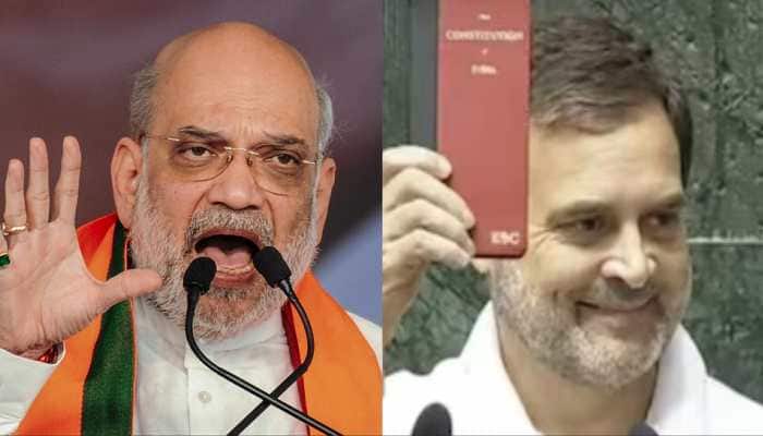 'Don’t Make Mockery Of It': Amit Shah Rains Fire On Rahul Gandhi Over 'Fake' Copy Of Constitution