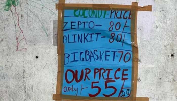 Bengaluru Coconut Vendor Throws Challenge To Quick Commerce Giants In Viral Ad — CHECK POST Bengaluru Coconut Vendor Throws Challenge To Quick Commerce Giants In Viral Ad — CHECK POST