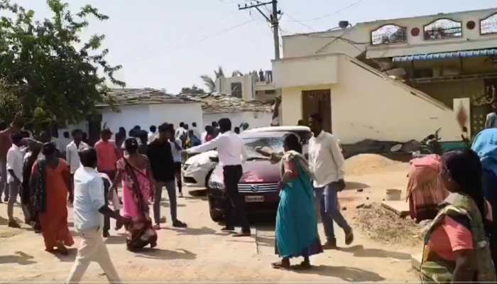 Protests Against Land Acquisition For 'Pharma Village' In Telangana Turns Violent