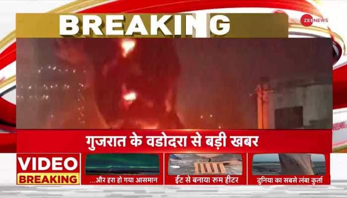 Blast triggers fire at Indian Oil Corporation refinery in Gujarat Vadodara