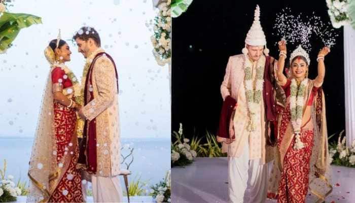 Sreejita De, Michael Blohm-Pape Tie The Knot In Traditional Bengali Ceremony