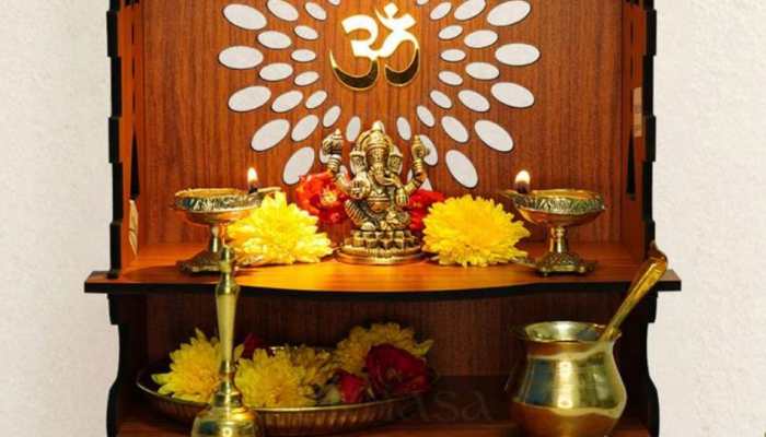Decorate Your Worship Area With These  Pooja Mandirs