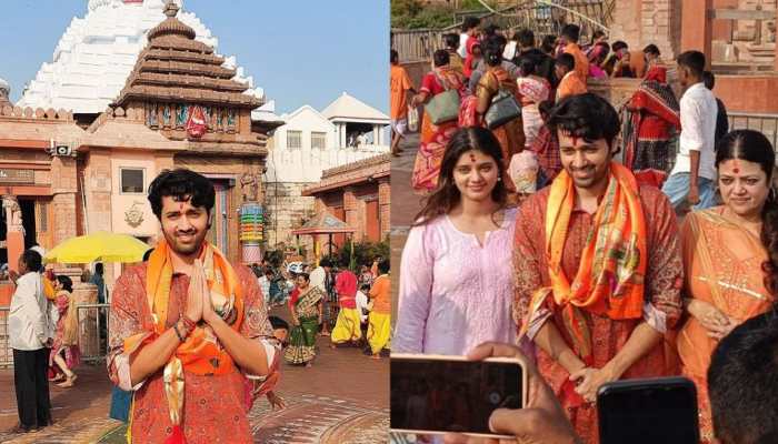 Utkarsh Sharma Begins Promotions For 'Vanvaas' With A Spiritual Visit To Lord Jagannath Temple Utkarsh Sharma Begins Promotions For 'Vanvaas' With A Spiritual Visit To Lord Jagannath Temple