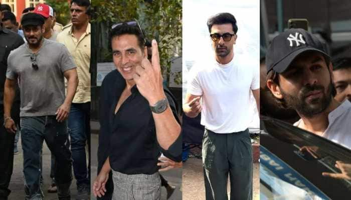 Mumbai Polls Salman Khan, Kartik, Akshay, And More Celebs Step Out To Vote