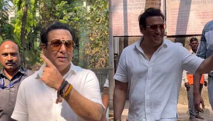 Maharashtra Assembly Elections 2024: Govinda Casts His Vote Despite Recent Health Setback Maharashtra Assembly Elections 2024: Govinda Casts His Vote Despite Recent Health Setback