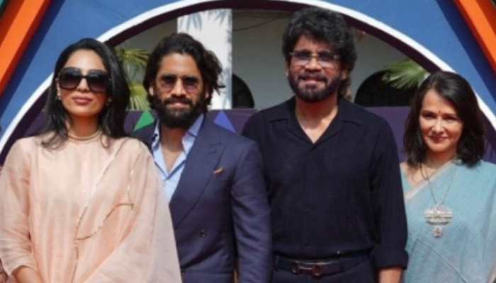 Nagarjuna Reveals Naga Chaitanya And Sobhita's Simple Telugu Wedding Plans Nagarjuna Reveals Naga Chaitanya And Sobhita's Simple Telugu Wedding Plans