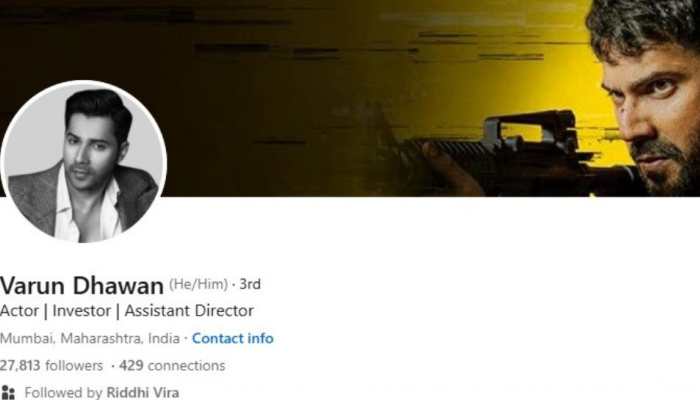 Varun Dhawan Makes His LinkedIn Debut, Labels First Post As "New Chapter" 