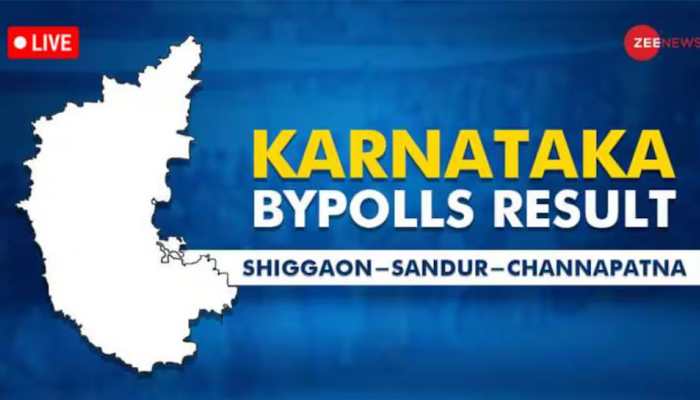 Karnataka Bypolls Results 2024: BJP And JD(S) Ahead In Shiggaon, Channapatna; Cong Leads In Sandur Karnataka Bypolls Results 2024: BJP And JD(S) Ahead In Shiggaon, Channapatna; Cong Leads In Sandur