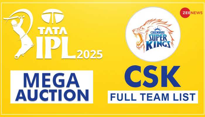 CSK IPL 2025 Full Player List: Chennai Super Kings Updated Squad With Complete Details Of Retained And Released Players CSK IPL 2025 Full Player List: Chennai Super Kings Updated Squad With Complete Details Of Retained And Released Players