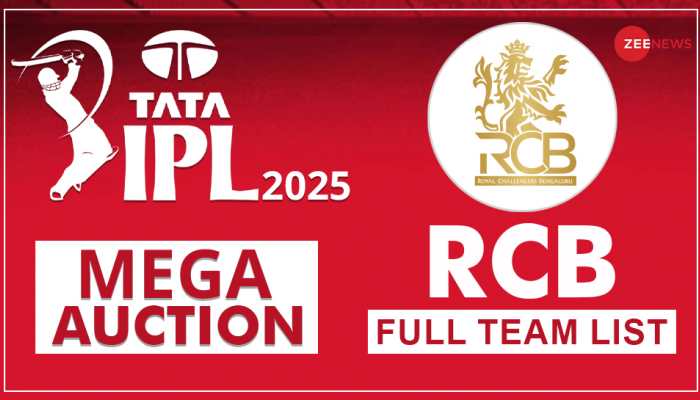 IPL 2025 RCB Squad: Check Virat Kohli's Royal Challengers Bangalore Full list of  Players In IPL Mega Auction