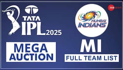 IPL 2025 MI Full Player List: Mumbai Indians Retained and New Squad in Indian Premier League Mega Auction