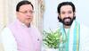 Uttarakhand CM Pushkar Singh Dhami Meets Actor Vikrant Massey 