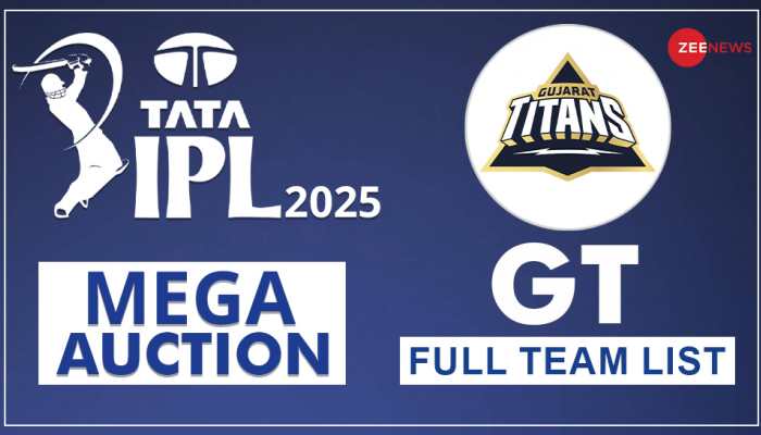 IPL 2025 GT Full List of Players: Check Gujarat Titans Squad in IPL Mega Auction