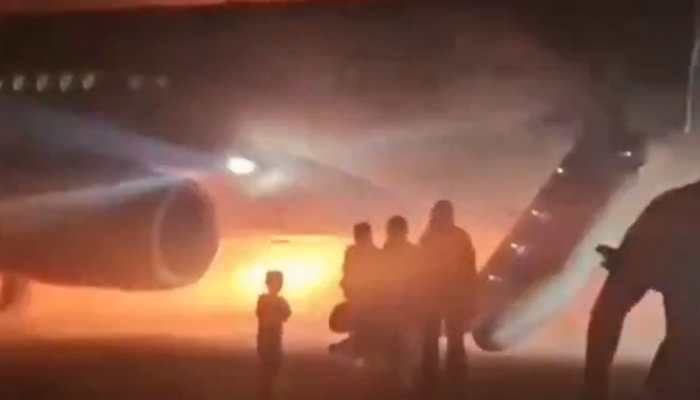 Russian Plane Boarding 89 Passengers Catches Fire After Landing In Turkey: Watch Video Russian Plane Boarding 89 Passengers Catches Fire After Landing In Turkey: Watch Video
