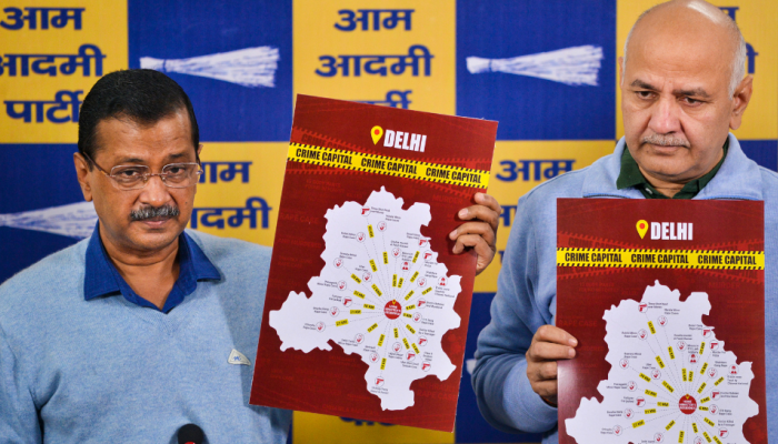 Kejriwal Continues Attack On Centre Over Law And Order In Delhi Ahead Of Assembly Polls Kejriwal Continues Attack On Centre Over Law And Order In Delhi Ahead Of Assembly Polls