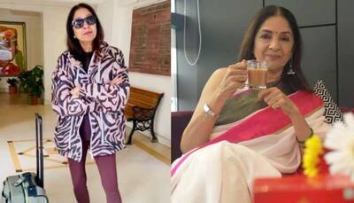 Neena Gupta Welcomes 'Mumbai Winter,' Flaunts Airport-Ready Style