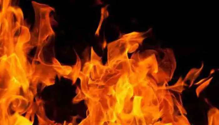 Massive Fire Erupts Near Kochi Railway Station, No Casualties Massive Fire Erupts Near Kochi Railway Station, No Casualties
