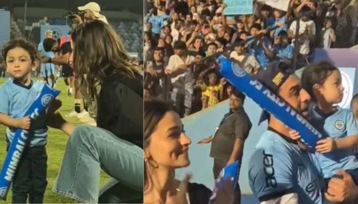 Ranbir Kapoor Twins With Daughter Raha In Matching Jerseys - In Pics 