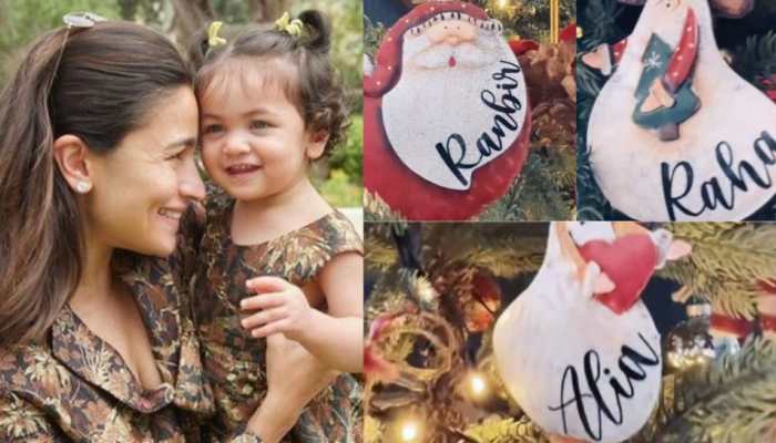 Alia Bhatt Shares Christmas Tree Sneak Peek As Raha's Name Ornaments Steal The Spotlight - WATCH 