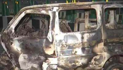 Delhi: 1 Dead, Several Injured As 2 Cars Catch Fire After Collision On Dwarka Expressway