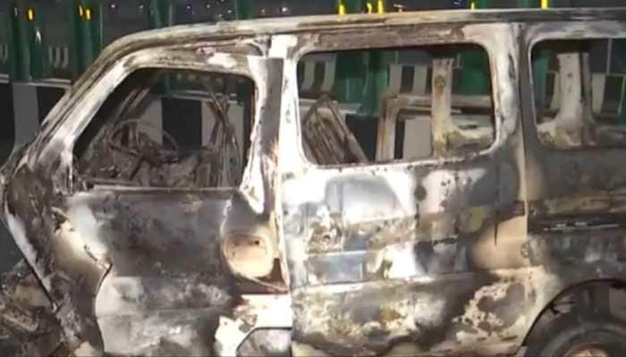 Delhi: 1 Dead, Several Injured As 2 Cars Catch Fire After Collision On Dwarka Expressway