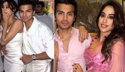 Janhvi Kapoor Is Head Over Heels In Love With Shikhar Pahariya; Wears T-Shirt Of His Name; Netizens Call Her Green Flag 