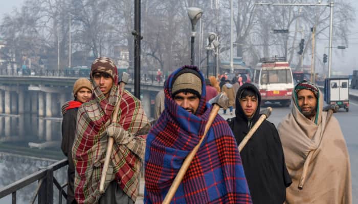 At Minus 4.1, J&amp;K's Srinagar Records Season's Coldest Night 