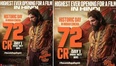 Pushpa 2: The Rule Hindi Gets Bumper Opening, Creates History With Rs 72 Cr On Day 1 
