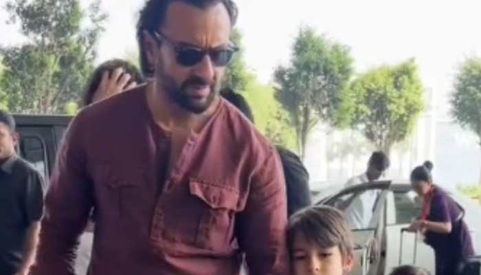 Kareena Kapoor, Saif Ali Khan Jet Off For Vacation With Kids Taimur, Jeh