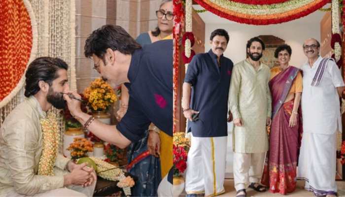 Venkatesh Daggubati Shares Unseen Moments From Naga Chaitanya, Sobhita Dhulipala’s Wedding