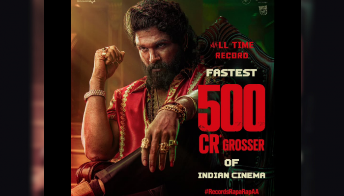 Pushpa 2: The Rule Becomes Fastest Rs 500 Crore Indian Film, Producer Naveen Yerneni Expresses Pride Pushpa 2: The Rule Becomes Fastest Rs 500 Crore Indian Film, Producer Naveen Yerneni Expresses Pride