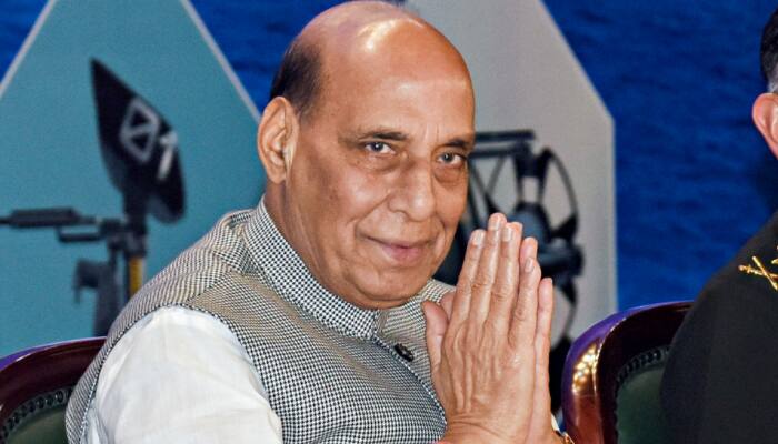 Rajnath Singh Arrives In Moscow, To Hold Talks With Putin, Participate In Commissioning Ceremony Of INS Tushil 