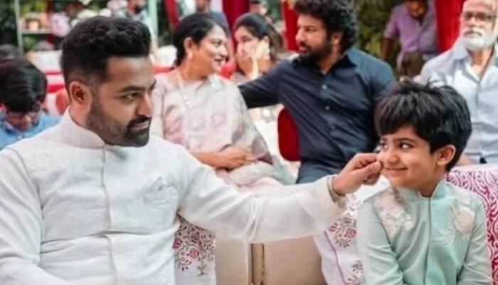 NTR Jr. And Son Bhargav Ram's Heartwarming Picture Takes The Internet By Storm