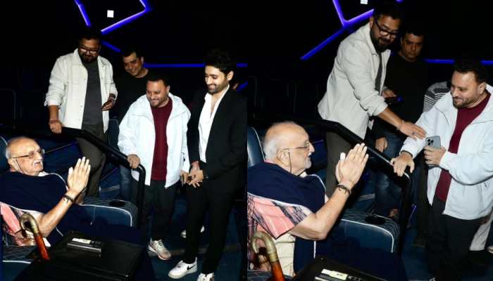 Businessman Vijaypat Singhania Gets Emotional At The Grand Preview Of Anil Sharma's Vanvaas Businessman Vijaypat Singhania Gets Emotional At The Grand Preview Of Anil Sharma's Vanvaas