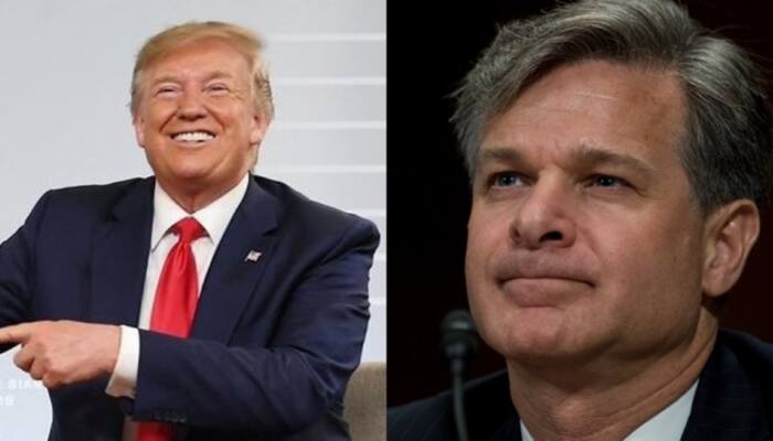 'Great Day For America': Trump On FBI Chief Christopher Wray's Resignation Announcement