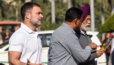 Rahul Meets 2020 Hathras Gang Rape Victim’s Family Day After Denied Sambhal Visit