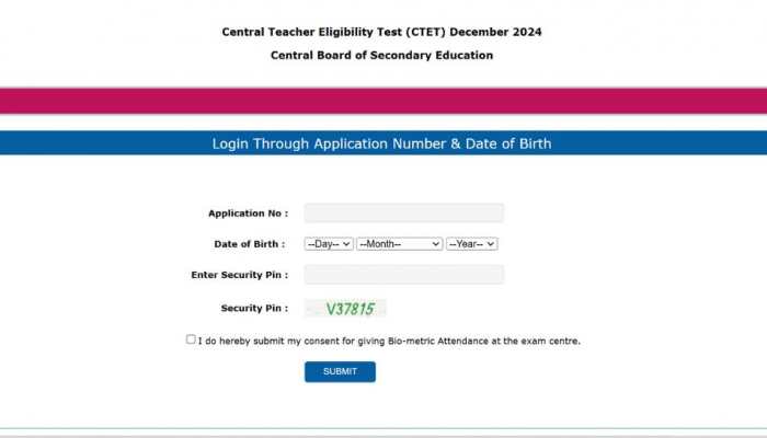 CBSE CTET December Admit Card 2024 Released At ctet.nic.in- Check Direct Link, Steps To Download Here