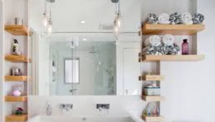 Upgrade Your Bathroom Organization Wall Shelves on Sale