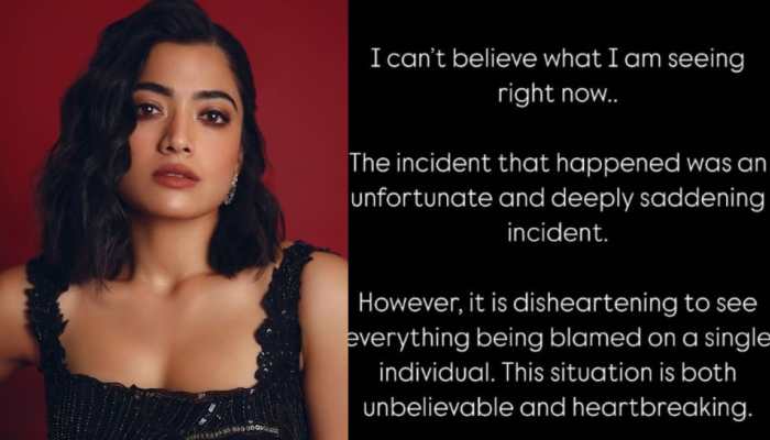 Rashmika Mandanna Reacts To Allu Arjun's Arrest: 'Heartbreaking'