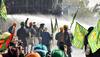 Farmers Halt March To Delhi, Claim 17 Protesters Injured In Tear Gas Shelling 