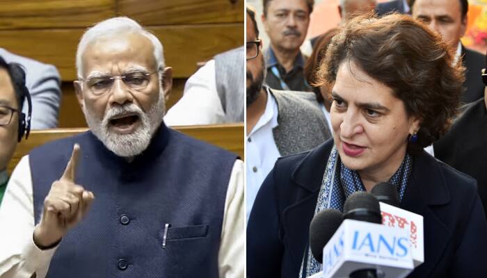 ‘Absolutely Bored Me...’: Priyanka Gandhi, Congress React To PM Modi’s Parliament Speech 