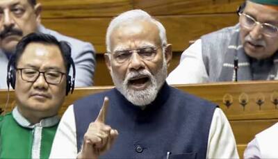 Modi In Lok Sabha: PM Slams Congress For 'Constantly Disrespecting Constitution', Lays Down 11 'Sankalps' For India's Future