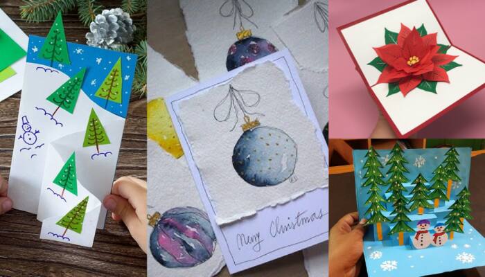 Easy And Fun DIY Christmas Cards, From Calligraphy, Pop-up, To Watercolor Art; Explore These 7 Creative Ideas