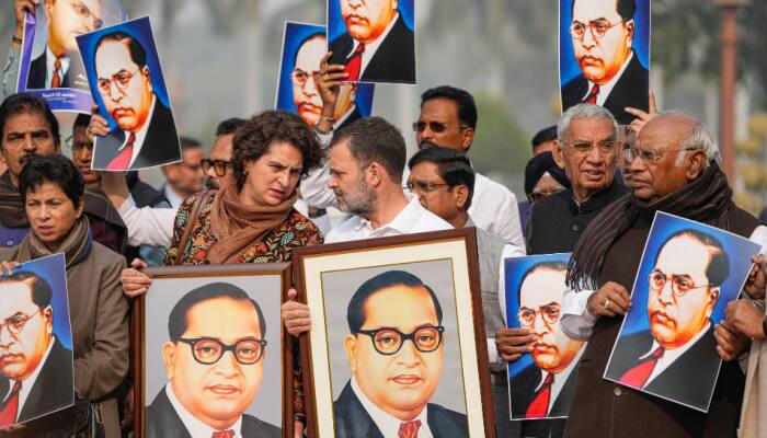 Congress Demands Amit Shah’s Resignation Over Ambedkar Remarks; Parliament Houses Adjourned Till 2 PM