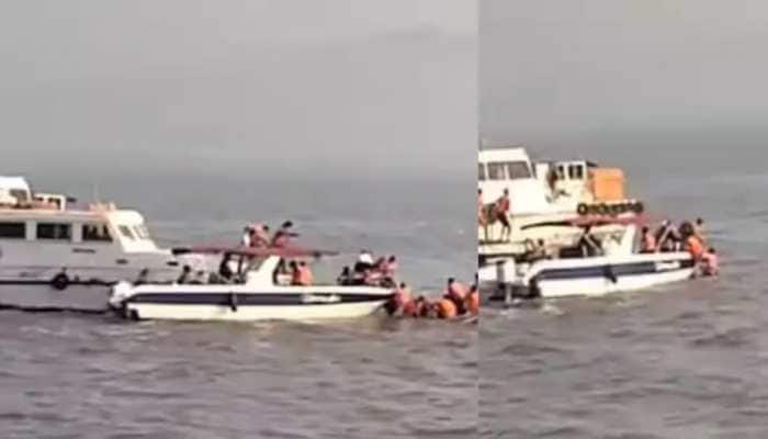  Mumbai Ferry-Craft Collision: Navy Helicopter, Boats Looking For 2 Missing After Deadly Crash