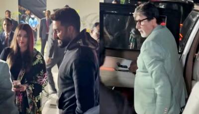 Amid Divorce Rumours, Aishwarya And Abhishek Walk Hand In Hand To Aaradhya's School Event