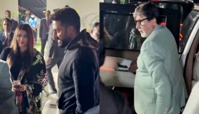 Amid Divorce Rumours, Aishwarya And Abhishek Walk Hand In Hand To Aaradhya's School Event
