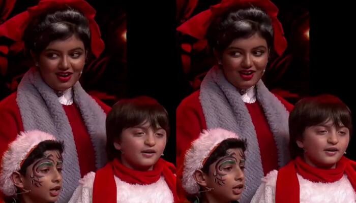 Aaradhya Bachchan And Abram Khan Perform Together At School Event; Fans Call Them Future Actors